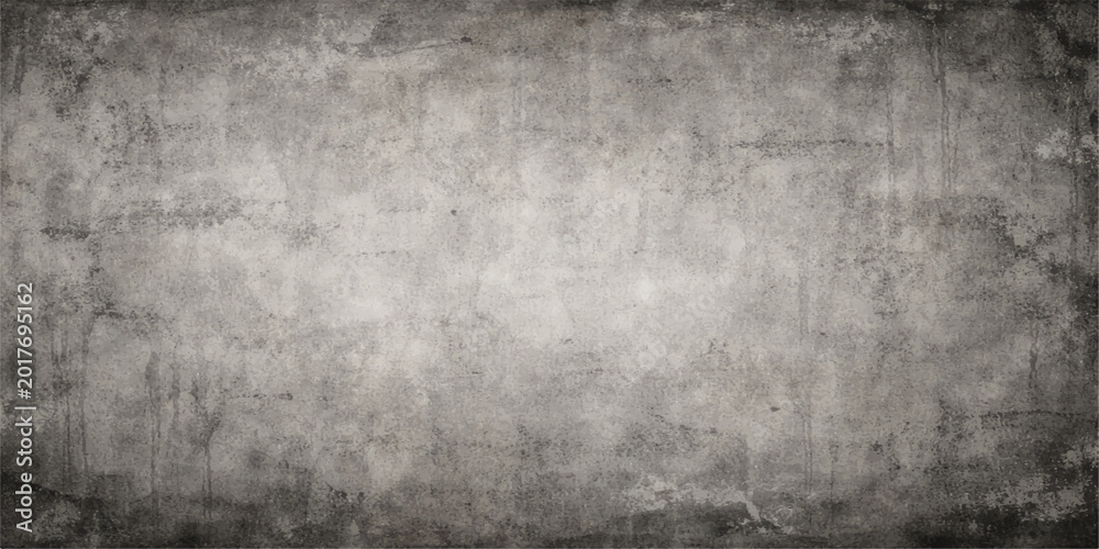 Obraz premium Light Gray Plaster Wall Texture Vector Background with Soft Subtle Gradient and Realistic Surface Details for Modern Interior Design Projects