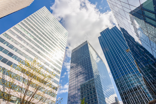 Skyscrapers in La Defense district of Paris, France