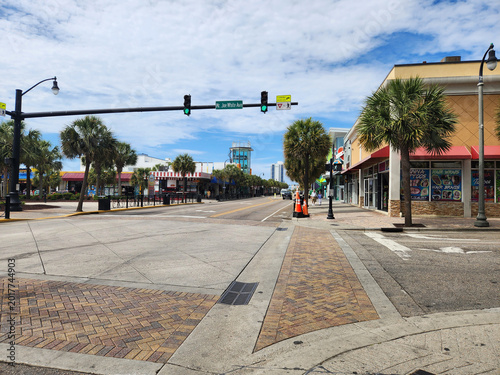 Photography The Myrtle Beach Boardwalk & Promenade oceanfront walkway
