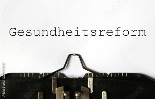 Gesundheitsreform