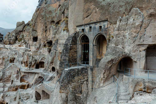 Orthodox church in Vardzia cave monastery complex, Georgia