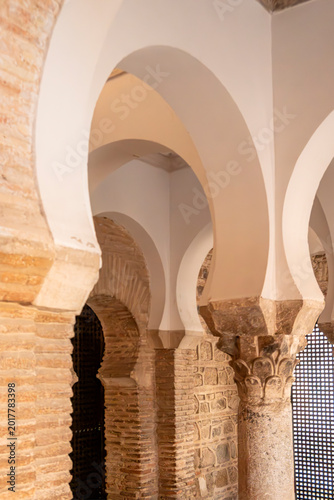 Old Mosque of Bab al-Mardum or Hermitage of Cristo de la Luz. Historic city of Toledo. Spain