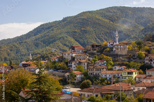 The Village of Tarakli, at Sakarya Turkey, Famous with Traditional and Historic Turkish Houses