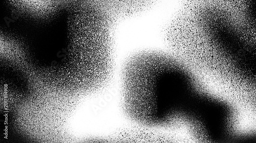 Quadro em tela Abstract textured pattern with blurred dark and light areas and granular details