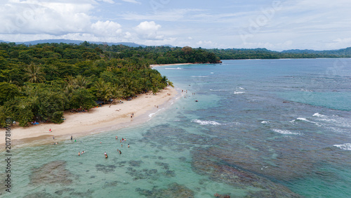 Puerto viejo Costa Rica en drone