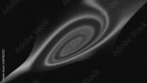 Bild auf Leinwand Soft spirals swirl against a dark void