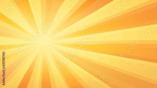 Radiating bright cartoon rays in warm tones create a fun and vibrant backdrop ideal for playful or energetic visual themes.