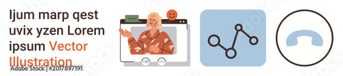 Foto Remote work, online communication, teleconferencing, digital networks, business connectivity, customer support