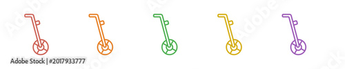 Photos Measuring Tool Icon Set Multiple Style Collection
