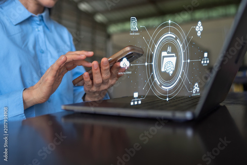 Artificial Intelligence Data Management and Cloud Computing on Smart Device System