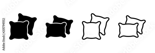 Photos Pillow icon symbol for apps and websites