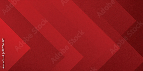 Bild auf Leinwand Abstract red geometric background with grainy texture and overlapping diagonal square layers