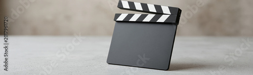 Clapperboard on set: A clas...