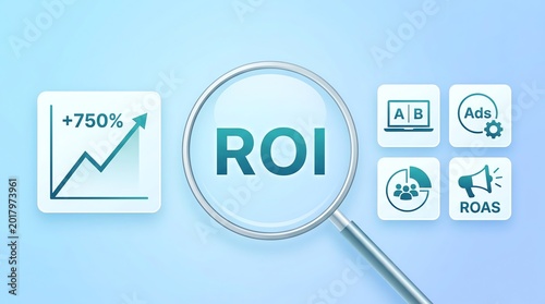 Digital Marketing ROI Analysis Magnifying Investment Returns and Optimizing Business Growth with Key Performance Indicators and Advertising Strategies