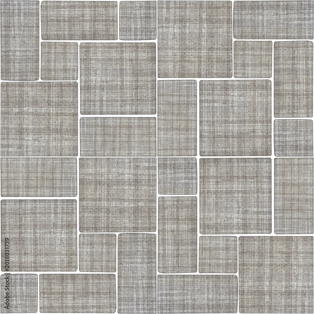 Fototapeta premium The design showcases a seamless blend of abstract shapes and natural randomness, creating a modern geometric aesthetic for versatile indoor and outdoor surfaces. 