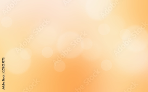 Abstract orange summer background with defocused lights