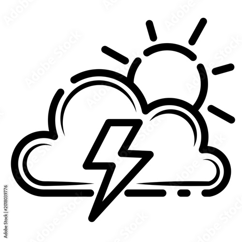 Springtime Cloudy and Thunder