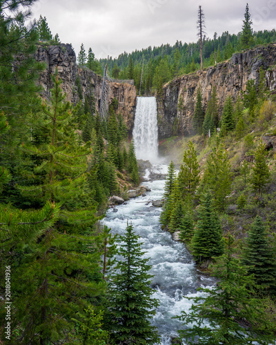 Tumalo Falls Near Bend Oregon