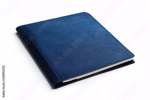 blue book isolated on white