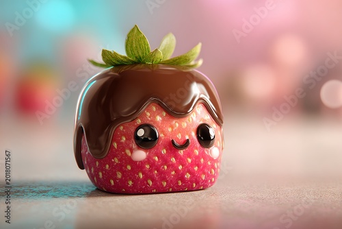 strawberry with chocolate. strawberry and chocolate