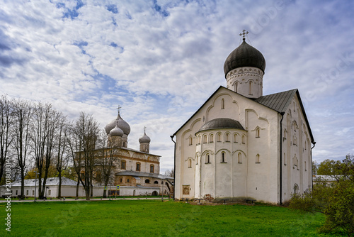 Canvastavla Ancient Church of the Transfiguration of the Savior on Ilyina Street in Veliky N