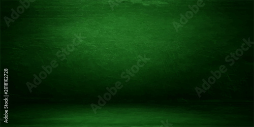 Fotografie Aged green grunge chalkboard background with a dark textured vintage paper patte