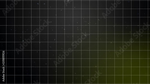 Futuristic Grid Background 2D Motion Graphics Animation Loop