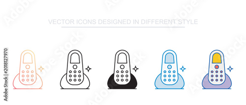 Fotografie Cordless Home Telephone