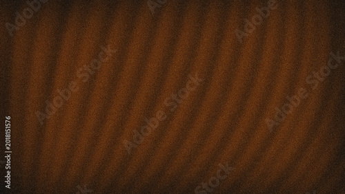 Schilderij op canvas Warm brown tones ripple across textured surface