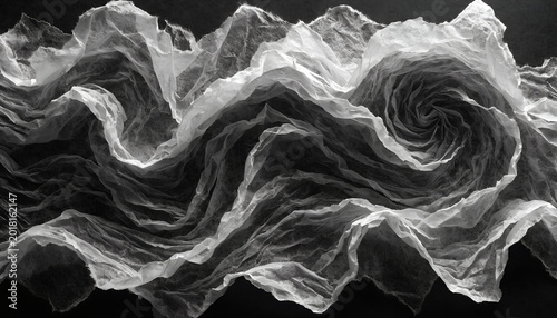 Rippled paper background