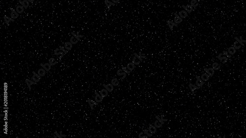 black background with scattered white dots texture. cosmic star field background with tiny white dots. 