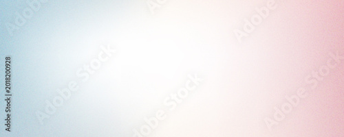 Vászonkép Soft blue pink grainy gradient background with subtle noise texture