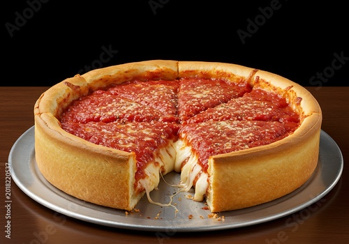 Obraz na płótnie Deep Dish Decadence