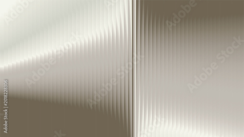 Bild auf Leinwand Abstract metallic gradient background with vertical stripes and reflective sheen