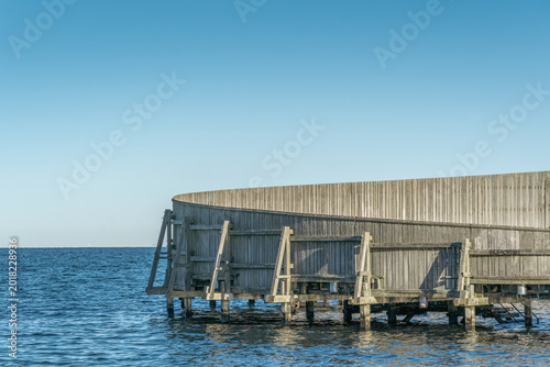 Kastrup Sobad (The Snail) Sea Bath Architecture, Copenhagen, Outdoor Public Bathing