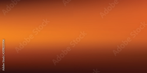 Bild auf Leinwand Orange and brown gradient background abstract