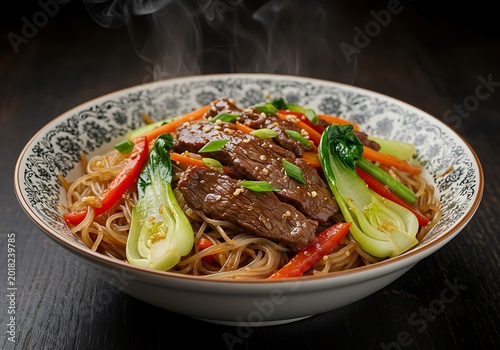 Sizzling Beef & Noodle Delight