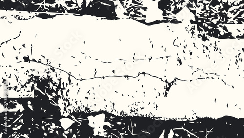 Photos Black grain texture overlay with distressed noise effect