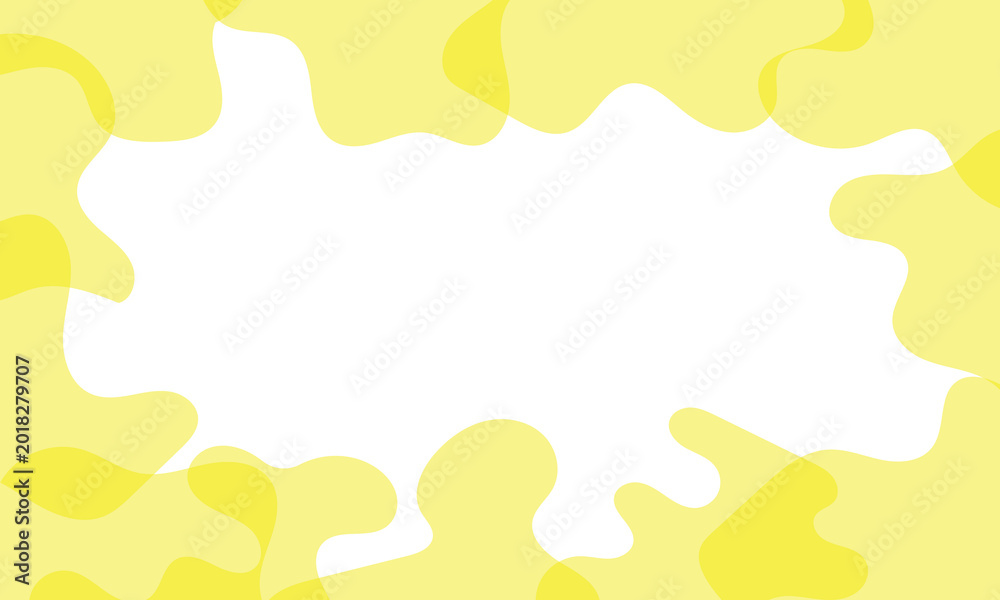 Fototapeta premium Business card banner organic shape border frame decoration background. Vector Illustration . EPS 10 .