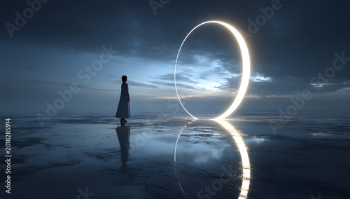 A vision for futuristic interface spaces, digital environments, immersive UX exploration, and future-generation visual storytelling.