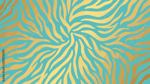 Foto Vibrant abstract zebra pattern background design.