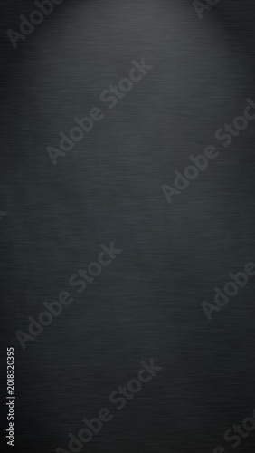 Abstract dark grey brushed metal texture with subtle light gradient