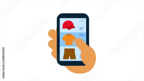 Scrolling Up Phone