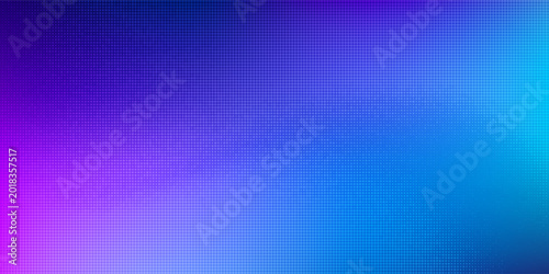 Tableau sur toile Abstract background design featuring blue and purple gradients with halftone dot pattern overlay for modern digital graphic design work