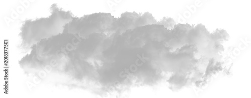 Canvas Print Gray Cloud PNG