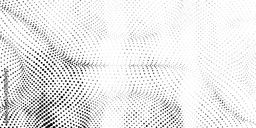 фотографія Dotted halftone texture background
