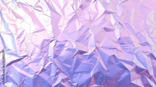Metallic Foil Texture Abstract Background with Premium Shifting Color Reflections