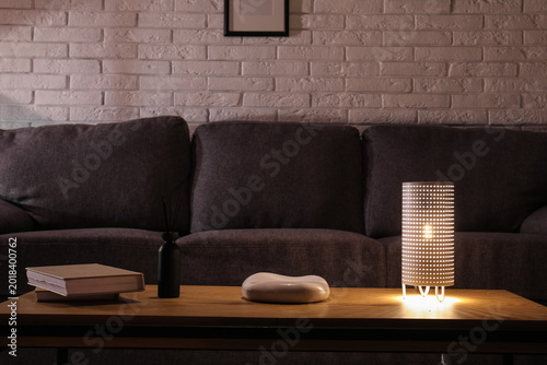 Cozy modern living room int...