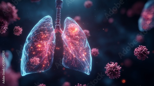 Hantavirus Pulmonary Syndrome and Inflamed Human Lungs