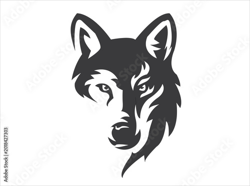 head of wolf imge logo